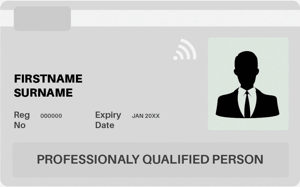 White Professionally Qualified Person